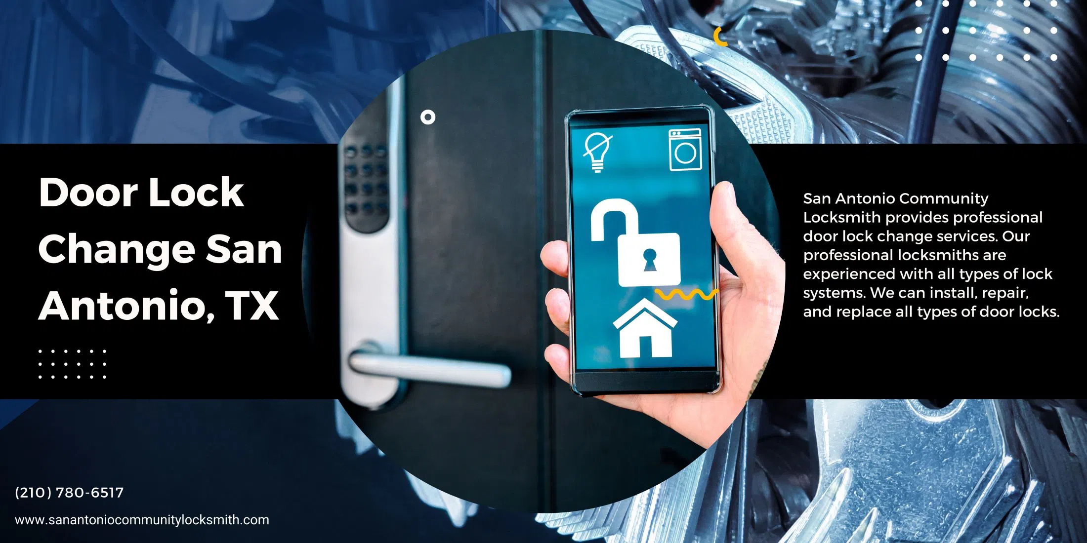 San Antonio Community Locksmith San Antonio, TX 210-780-6517 - DoorLockchange