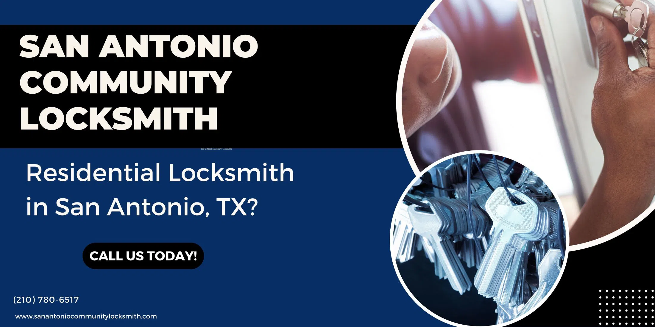 San Antonio Community Locksmith San Antonio, TX 210-780-6517 - Residential